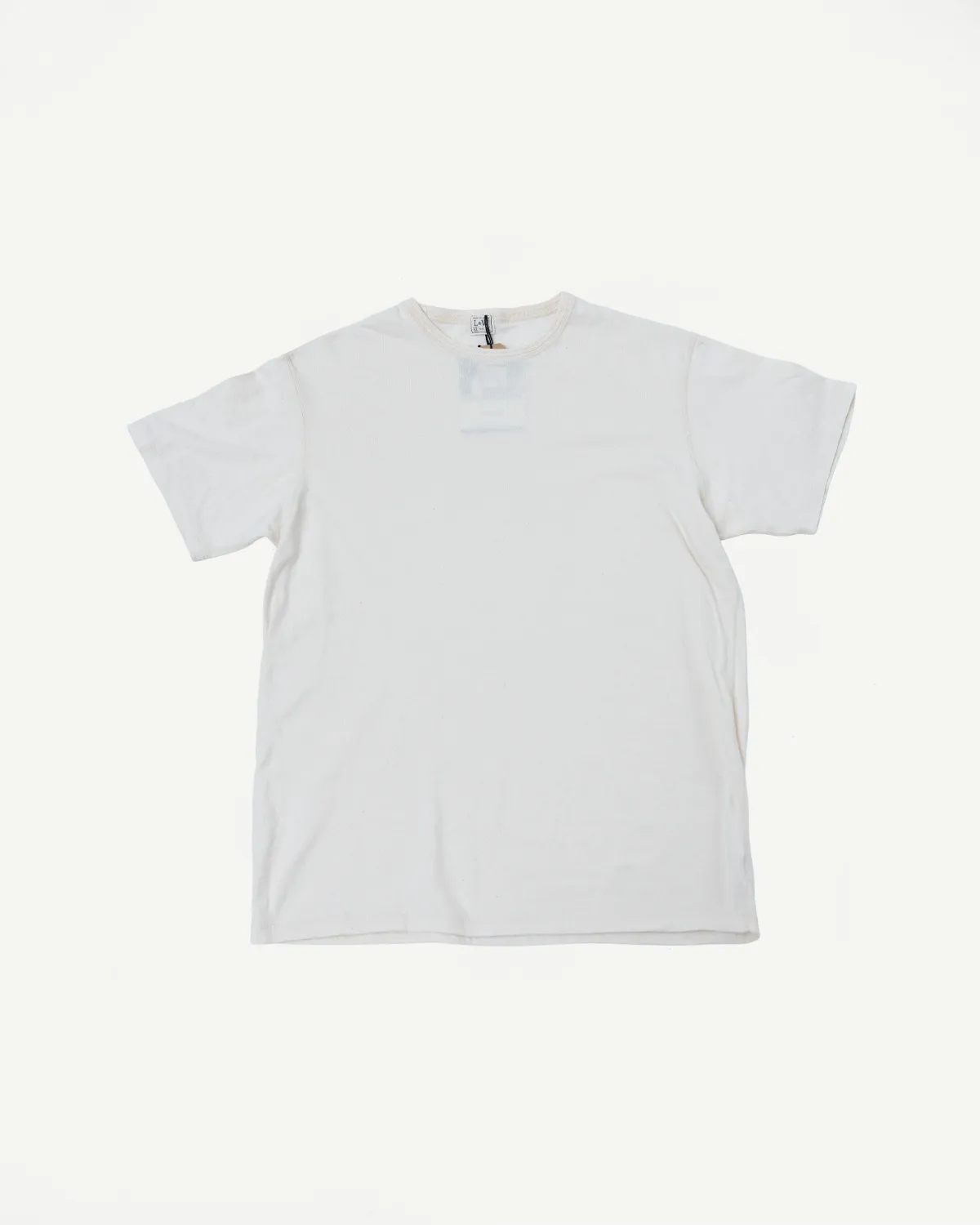 LRC1128 - Shoulder Taped S/S Crewneck Tee - Classic Ivory sold by Dant