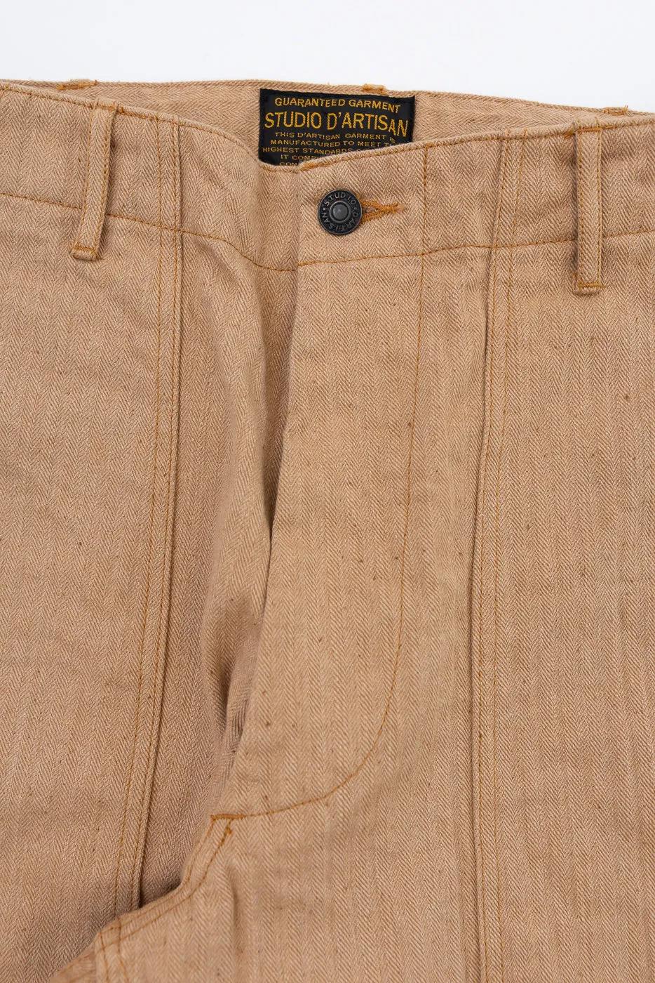 1917 - 12oz FOX Cotton Baker Pants - Brown sold by Dant product image thumbnail 2