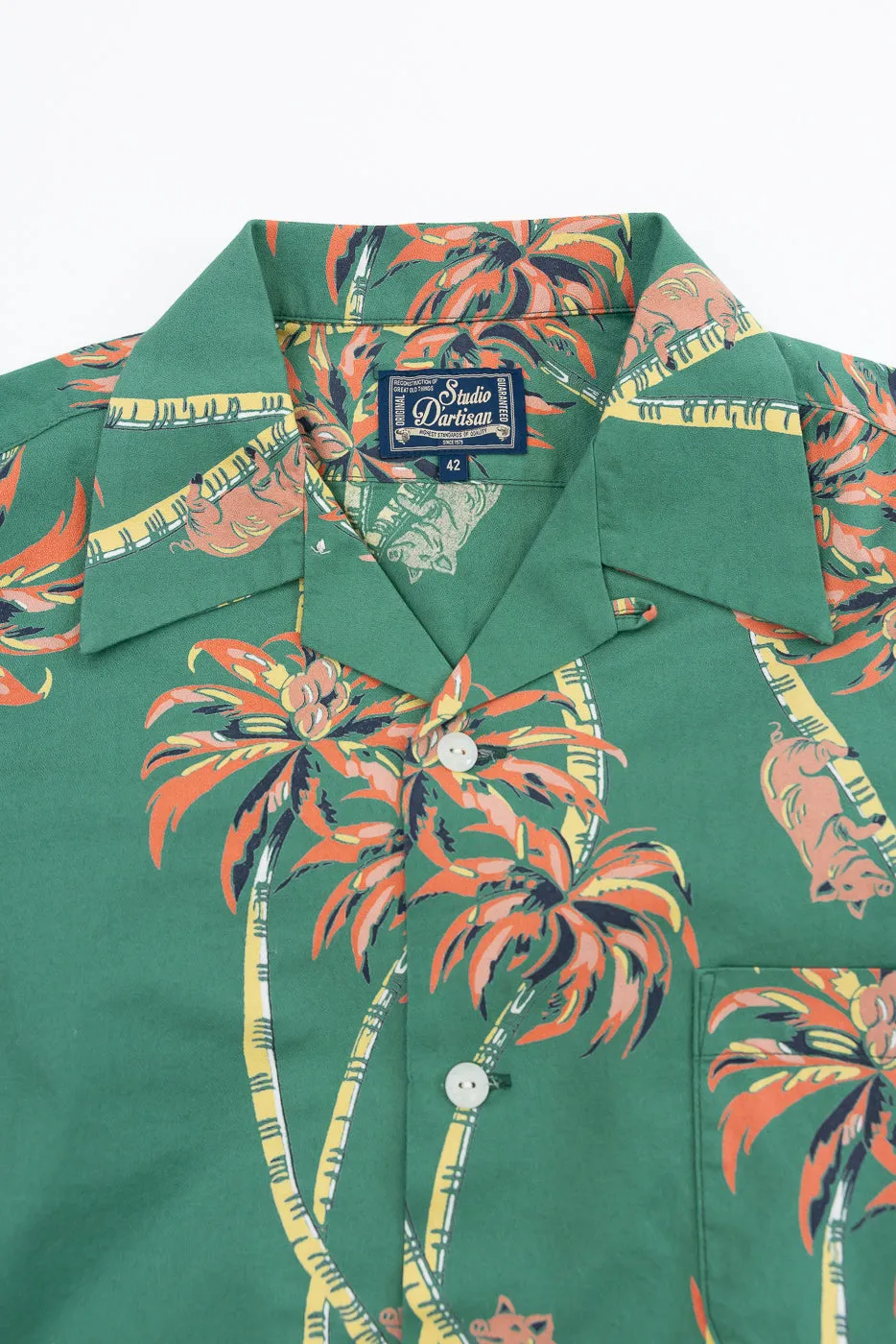 5742 - Aloha Shirt Palm Climber - Green sold by Dant product image thumbnail 2