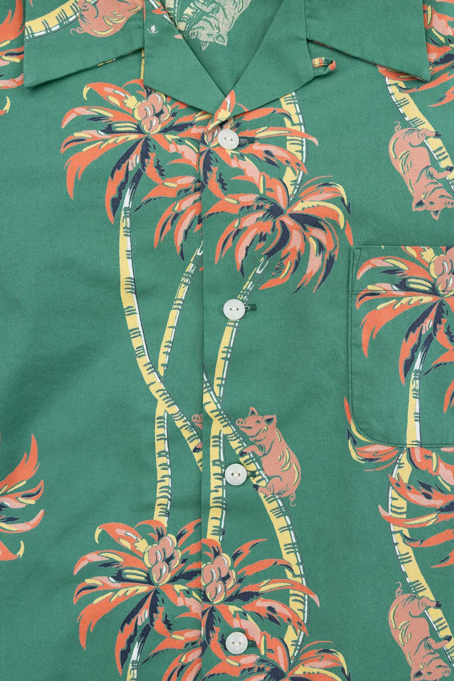 5742 - Aloha Shirt Palm Climber - Green sold by Dant product image thumbnail 3