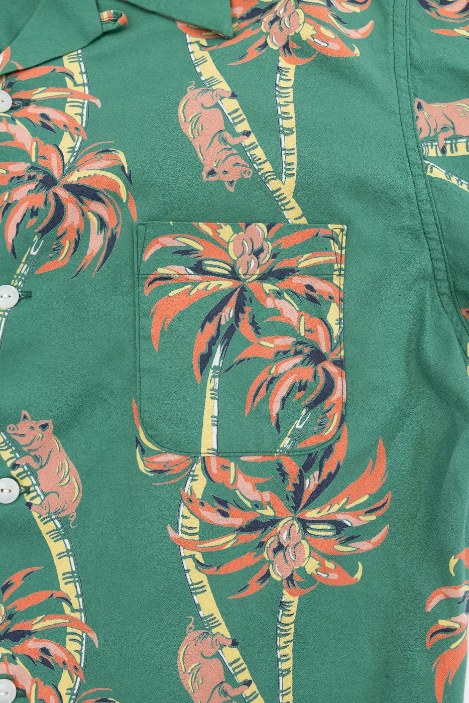 5742 - Aloha Shirt Palm Climber - Green sold by Dant product image thumbnail 4