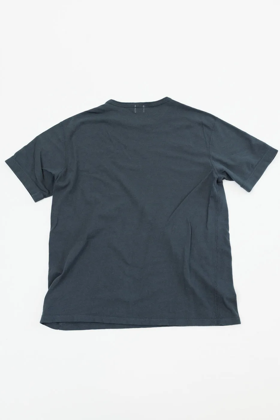 LRC1130 - Loopwheel Ribbed S/S Cuff Crew - Antique Black sold by Dant product image thumbnail 4