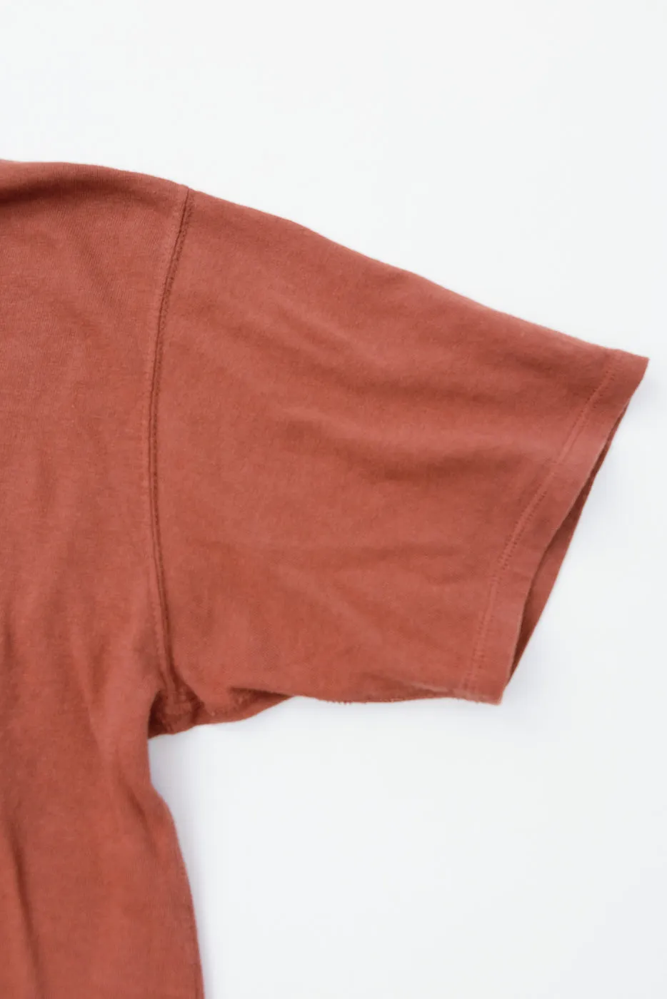 LRC1127 - Loopwheel Double Binder S/S Crewneck Tee - Burgundy sold by Dant product image thumbnail 3