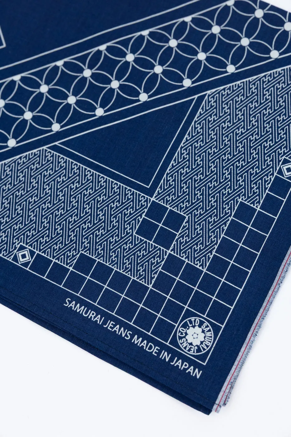 SJ-BANDANA-04 - Indigo Selvedge Bandana sold by Dant product image thumbnail 3