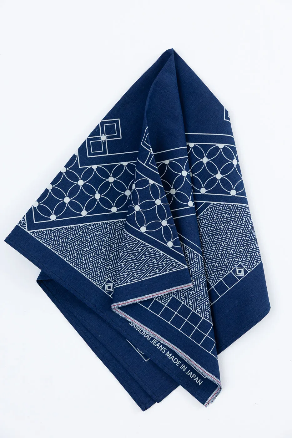 SJ-BANDANA-04 - Indigo Selvedge Bandana sold by Dant product image thumbnail 2