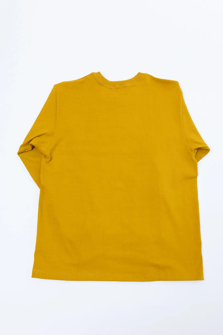 Lot 5914 - Long Sleeve Crew Neck T-Shirt - Yellow sold by Dant product image thumbnail 4
