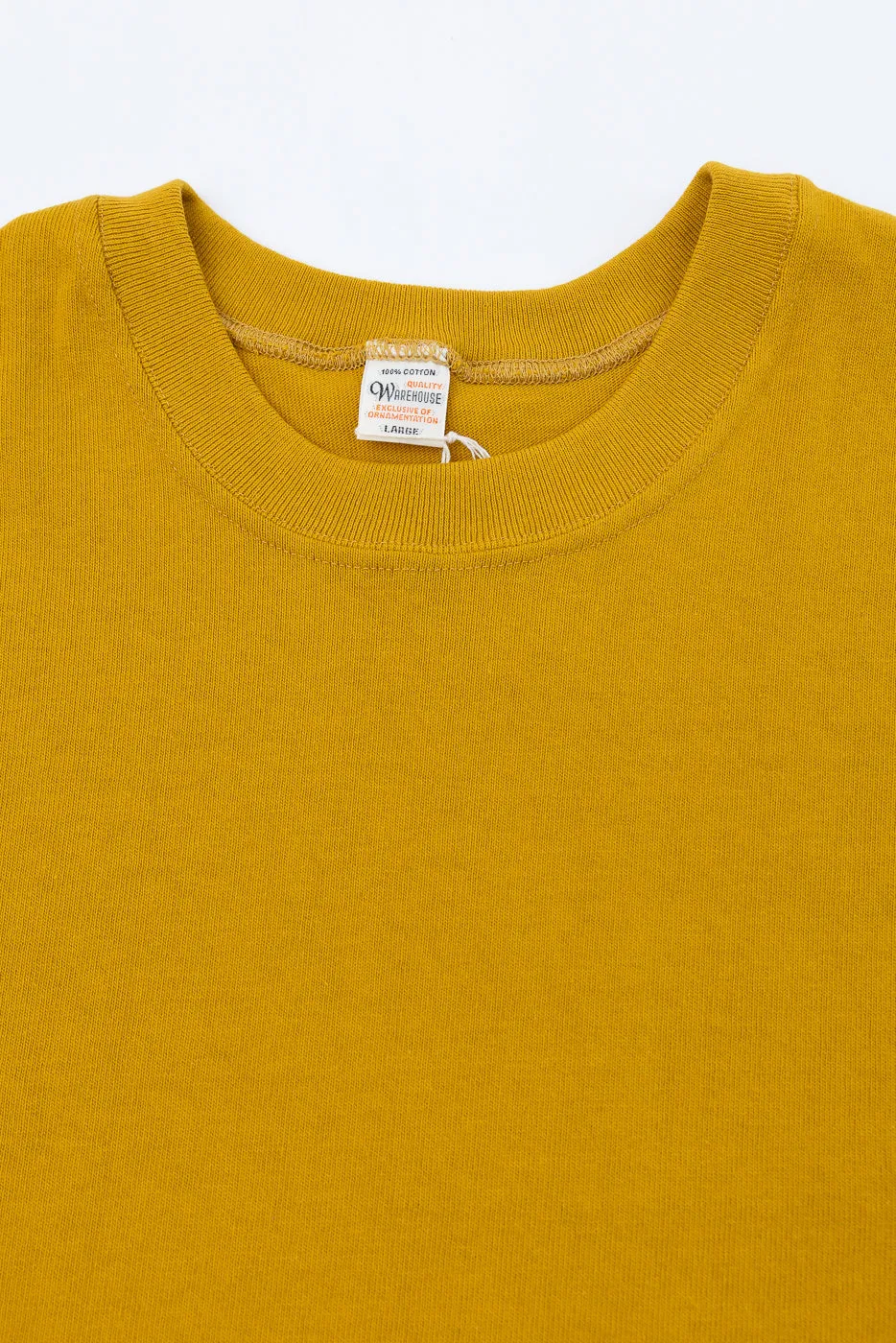 Lot 5914 - Long Sleeve Crew Neck T-Shirt - Yellow sold by Dant product image thumbnail 2