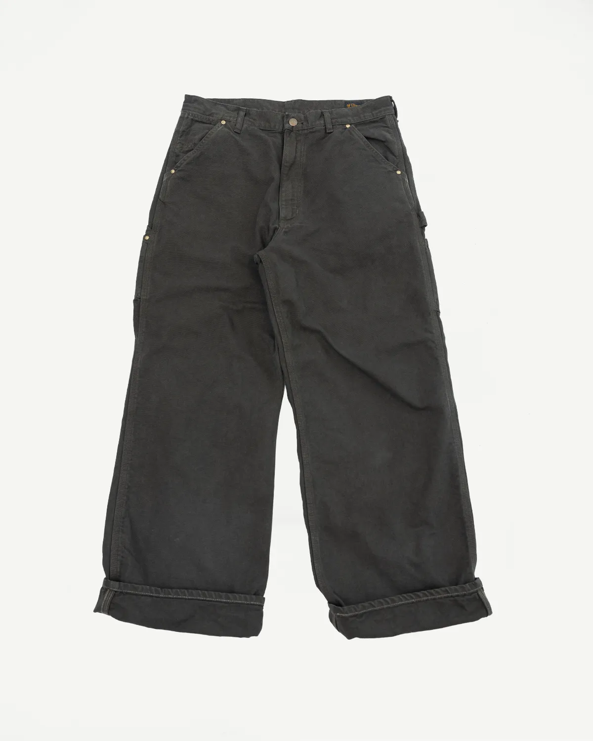 01-5328-52S - Dad's Fit Painter's Pants Canvas - Coffee Brown Stone sold by Dant