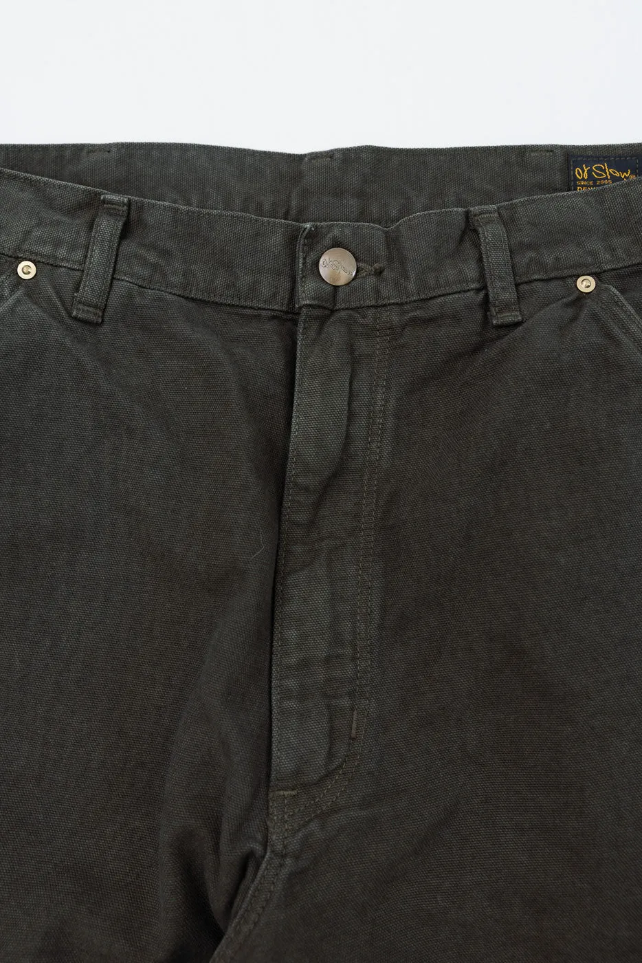 01-5328-52S - Dad's Fit Painter's Pants Canvas - Coffee Brown Stone sold by Dant product image thumbnail 2