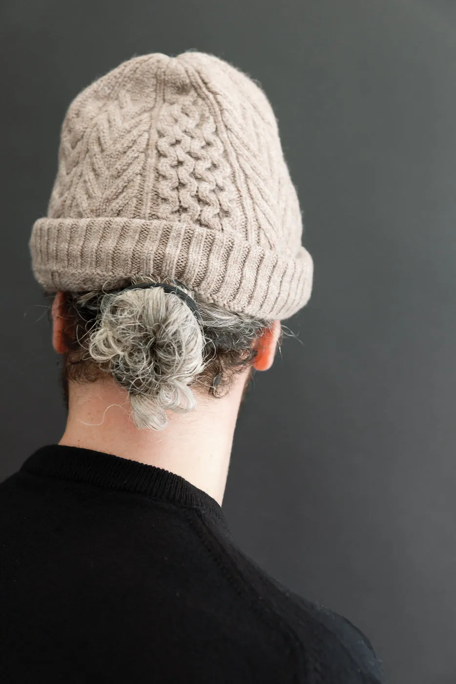 03-032-67 - Classic Aran Beanie - Beige sold by Dant product image thumbnail 5
