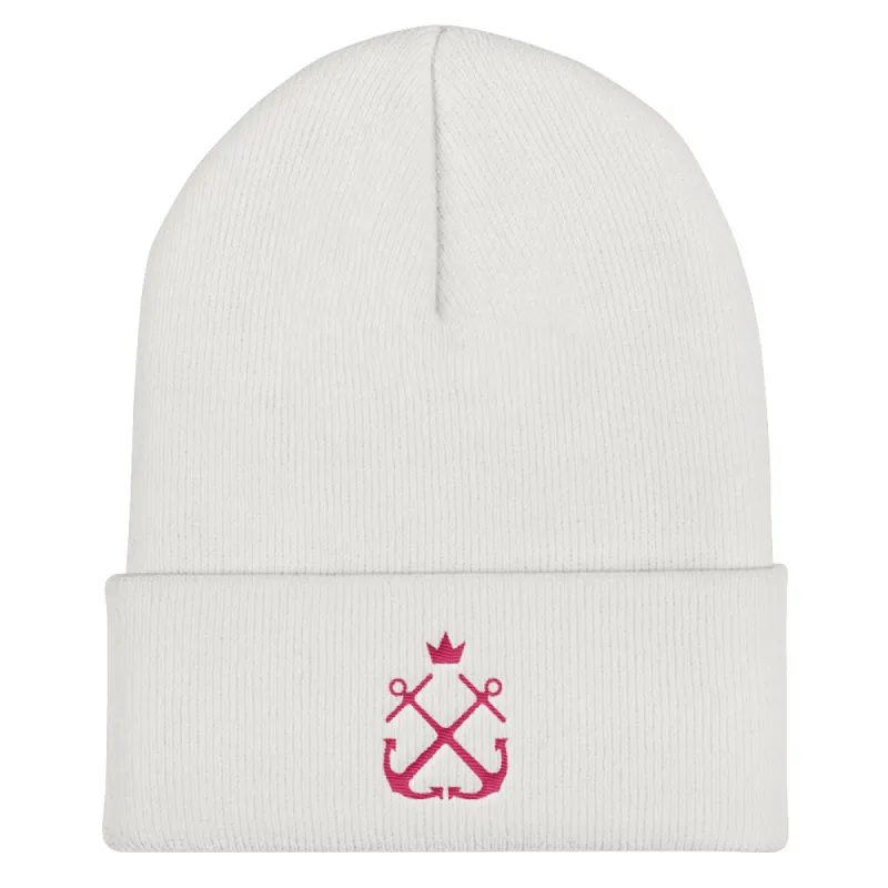 The Classic Pink Beanie sold by Captain’s Club