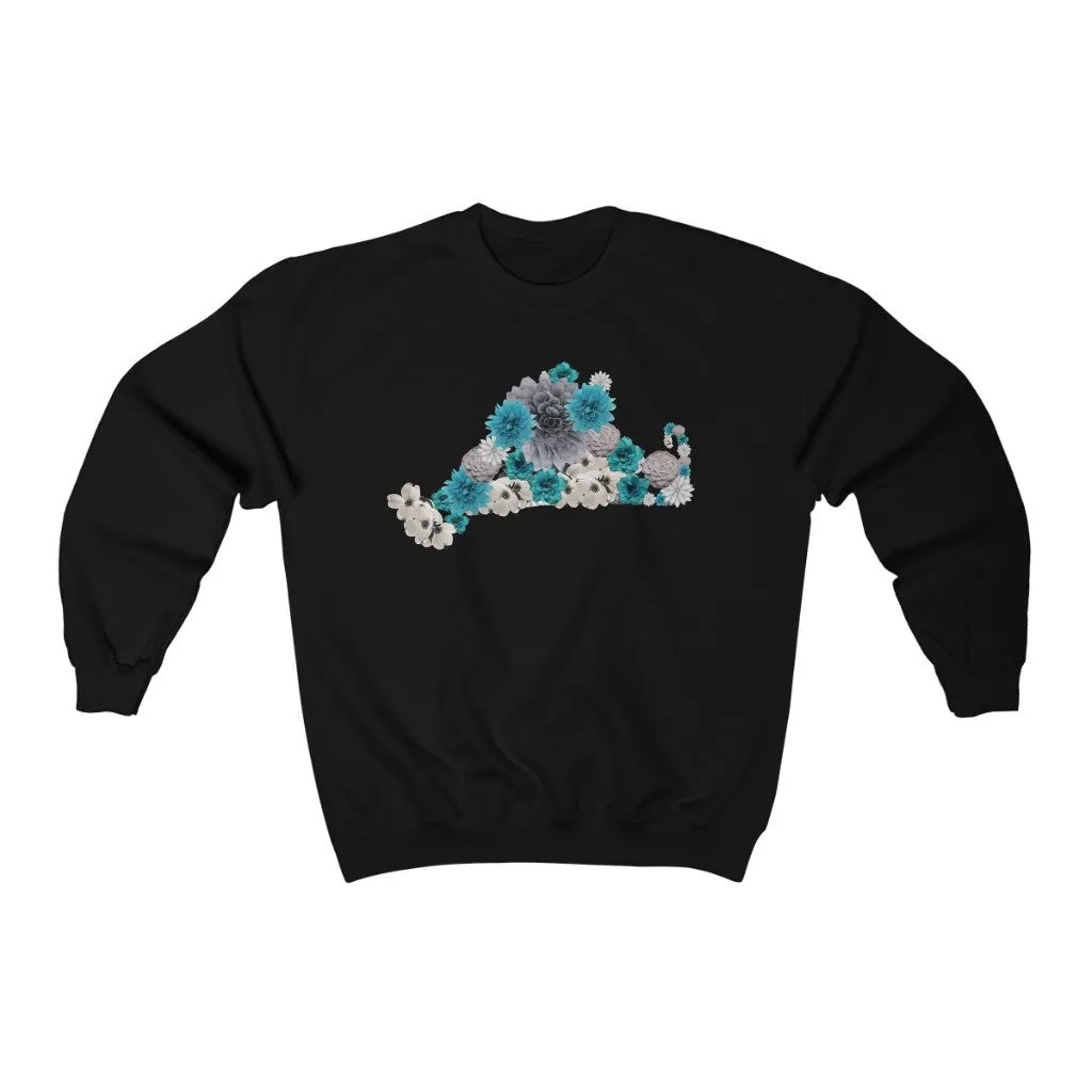 Island Blossoms Sweatshirt sold by Captain’s Club