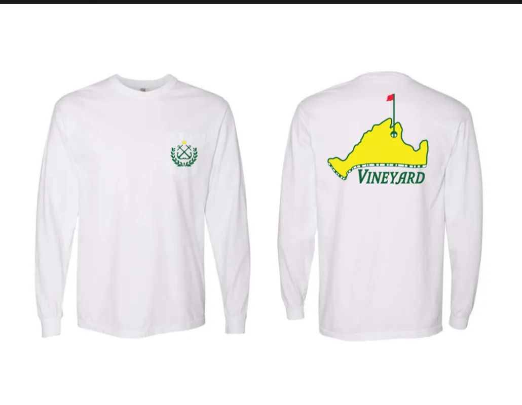 MASTERS LONG SLEEVE POCKET TEE sold by Captain’s Club