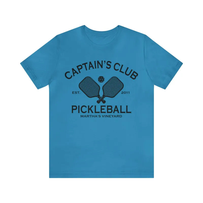Unisex Jersey Short Sleeve Tee sold by Captain’s Club
