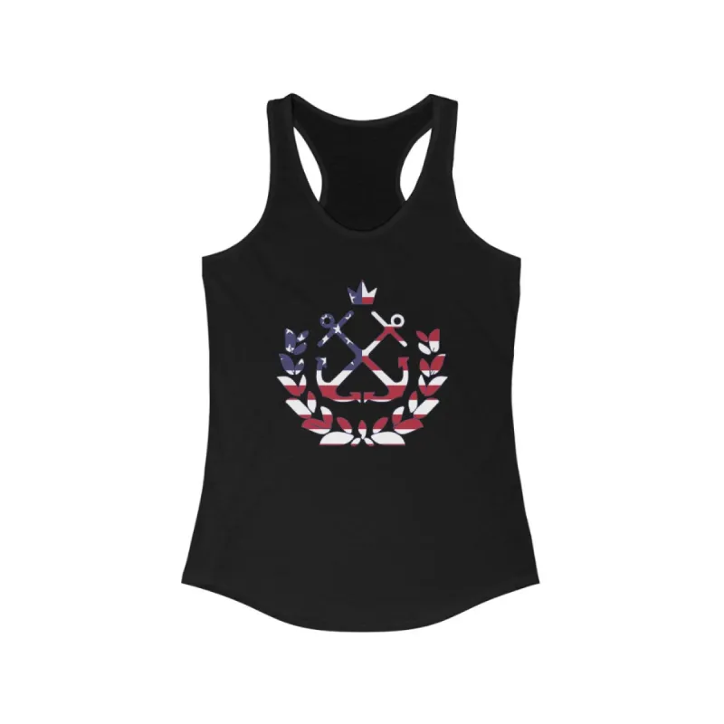 Merica Women's Tank Top sold by Captain’s Club