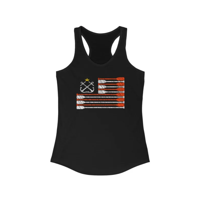 Old Glory Women's Tank Top sold by Captain’s Club
