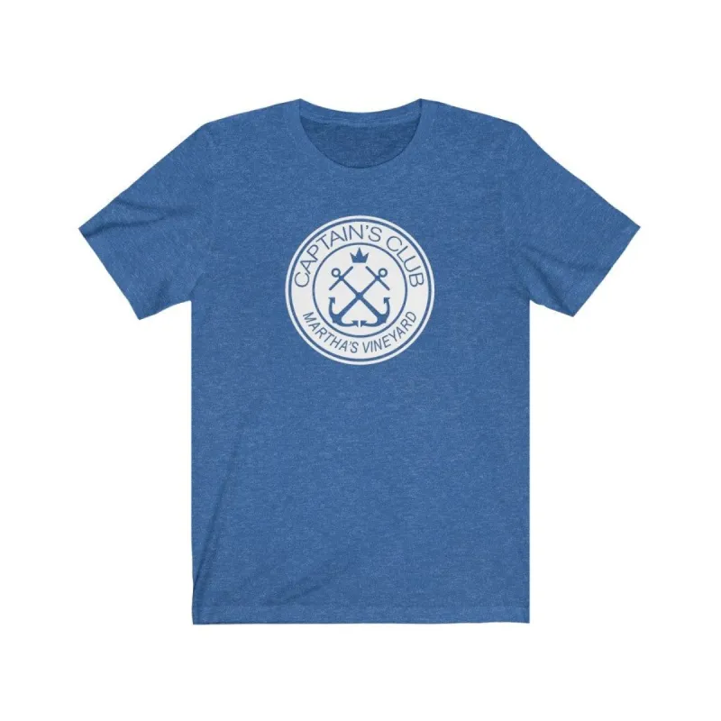 Badge Tee sold by Captain’s Club