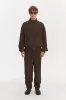 New Zipped Blouson Jacket in a Brown Italian Linen Crêpe sold by Delikatessen