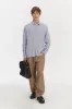 Strong Shirt in a Light Blue Bohemian Summer Linen sold by Delikatessen