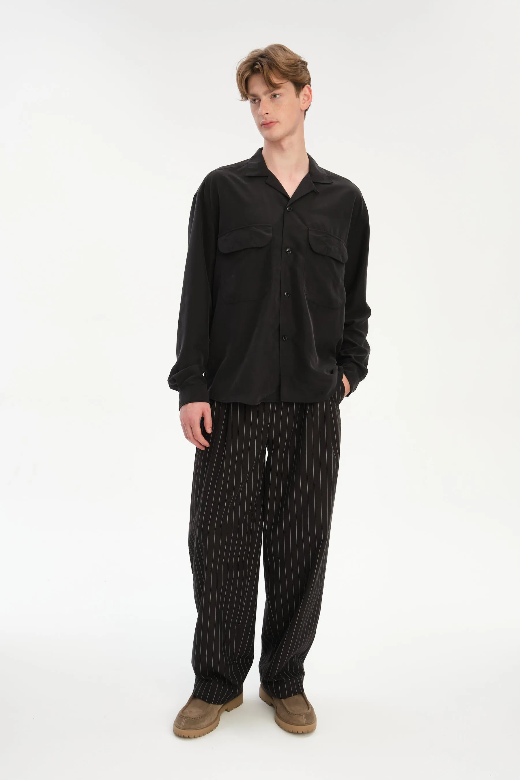 Relaxed Overshirt in Japanese Tencel (Copy) sold by Delikatessen