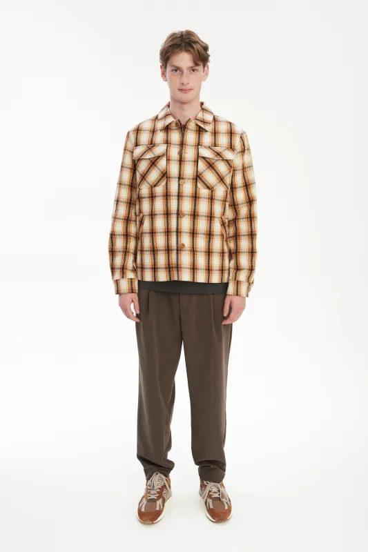 Winter Jacket in a Thick Recycled Cotton and MEIDA Insulation sold by Delikatessen