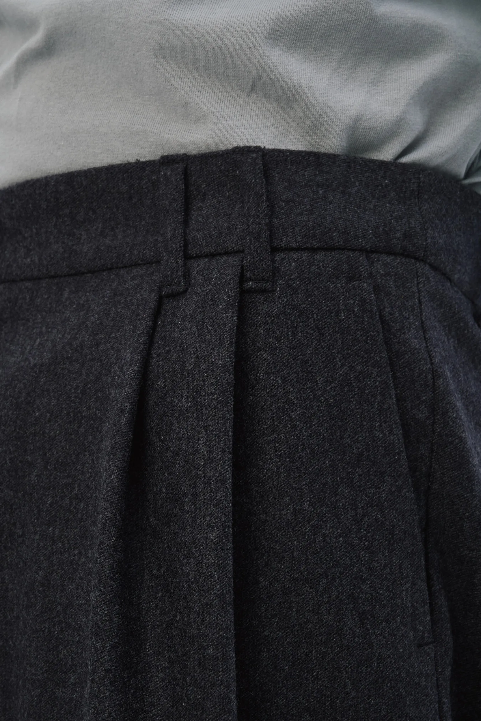 Utrecht Trousers in the Finest Navy Virgin Wool sold by Delikatessen product image thumbnail 5