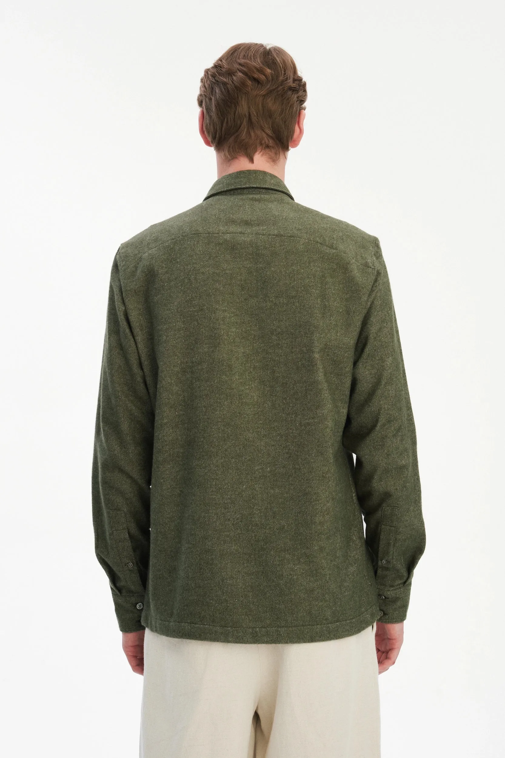Strong Shirt in a Mix of Organic Cotton and Yak, Japanese Fabric sold by Delikatessen product image thumbnail 5
