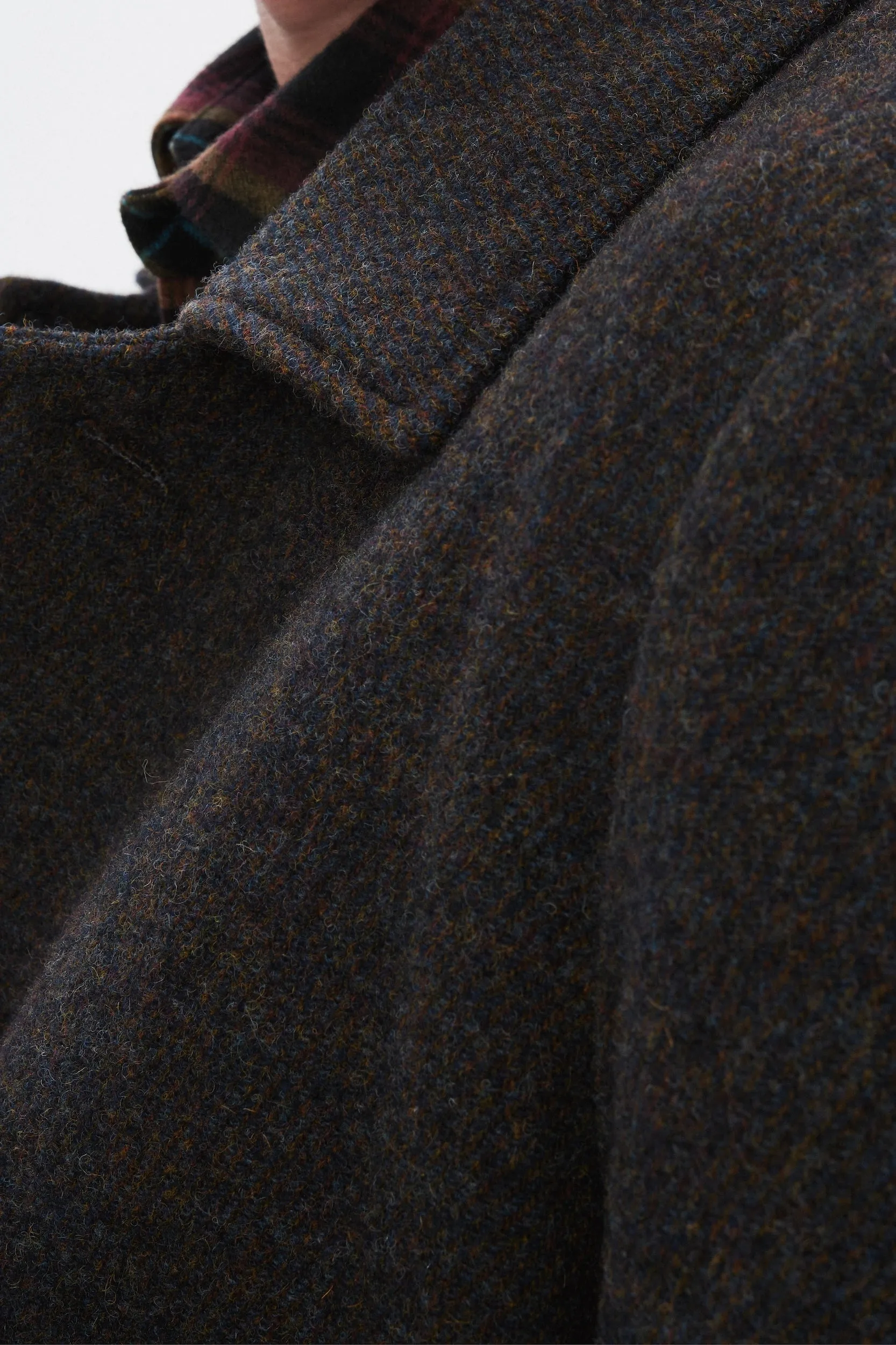 Winter Coat in a Brown Japanese Wool with MEIDA Thermo Insulation sold by Delikatessen product image thumbnail 2