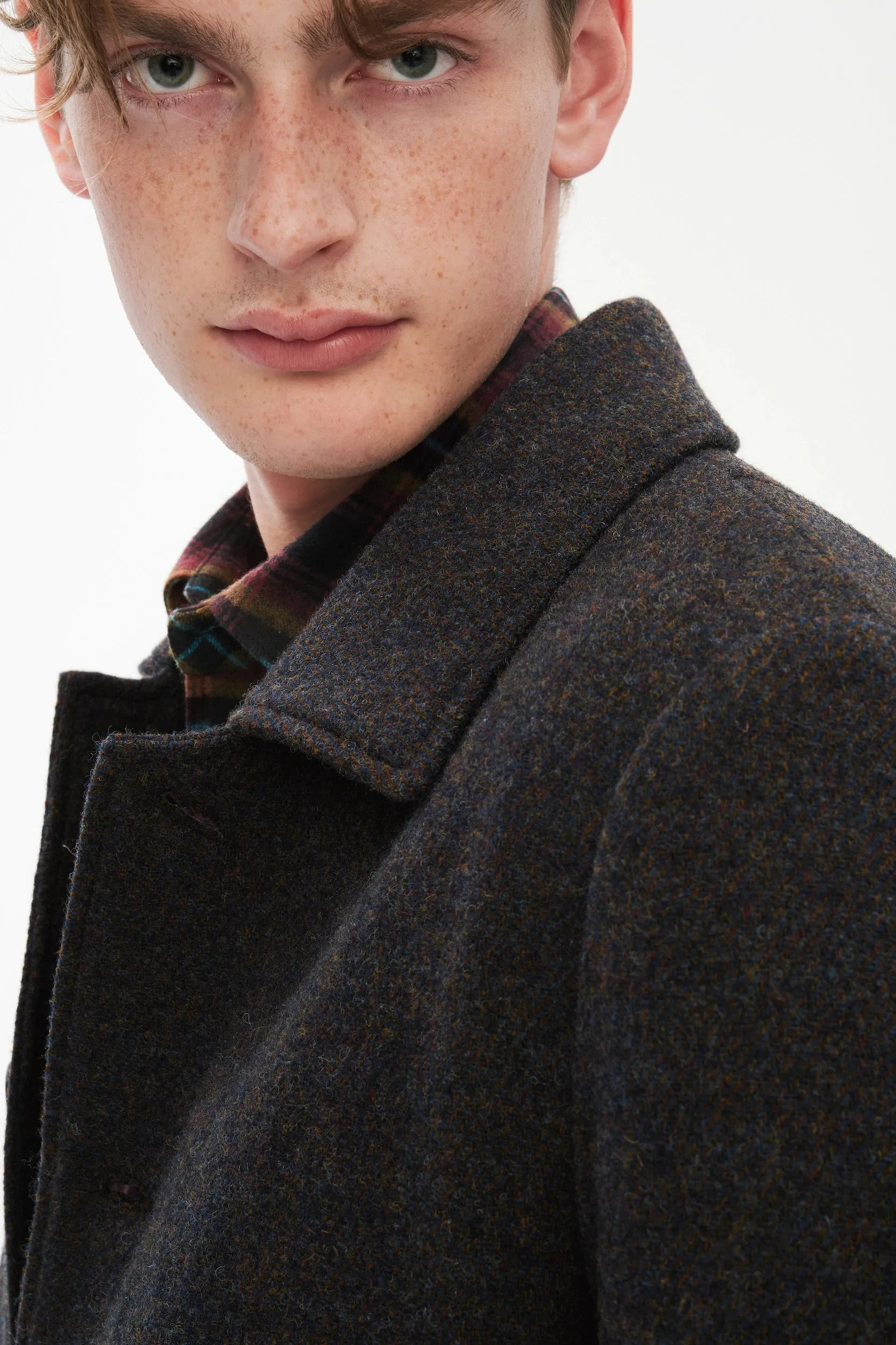 Winter Coat in a Brown Japanese Wool with MEIDA Thermo Insulation sold by Delikatessen product image thumbnail 3