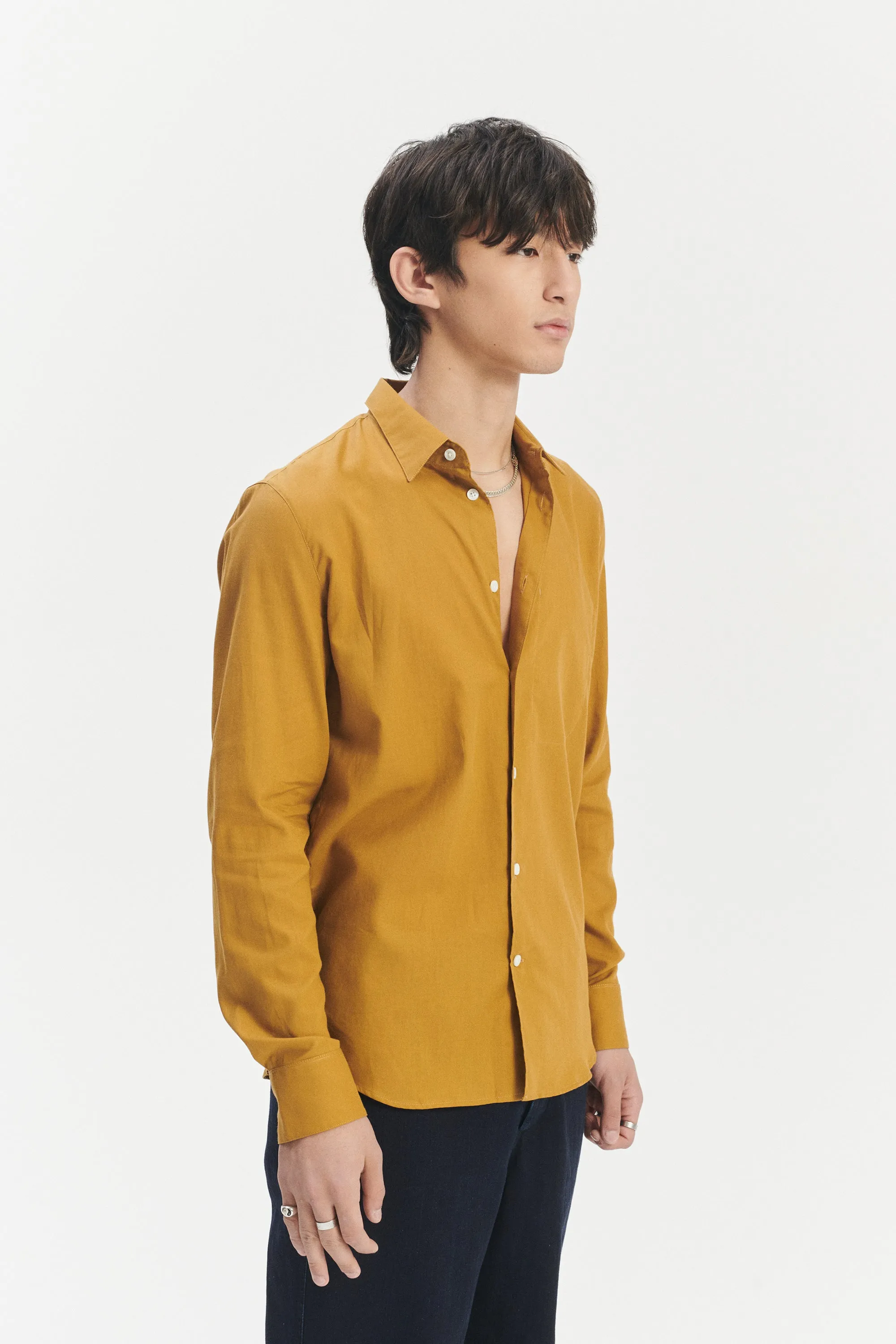 Feel Good Shirt in the Finest Italian Giza 87 Cotton Flannel sold by Delikatessen product image thumbnail 5