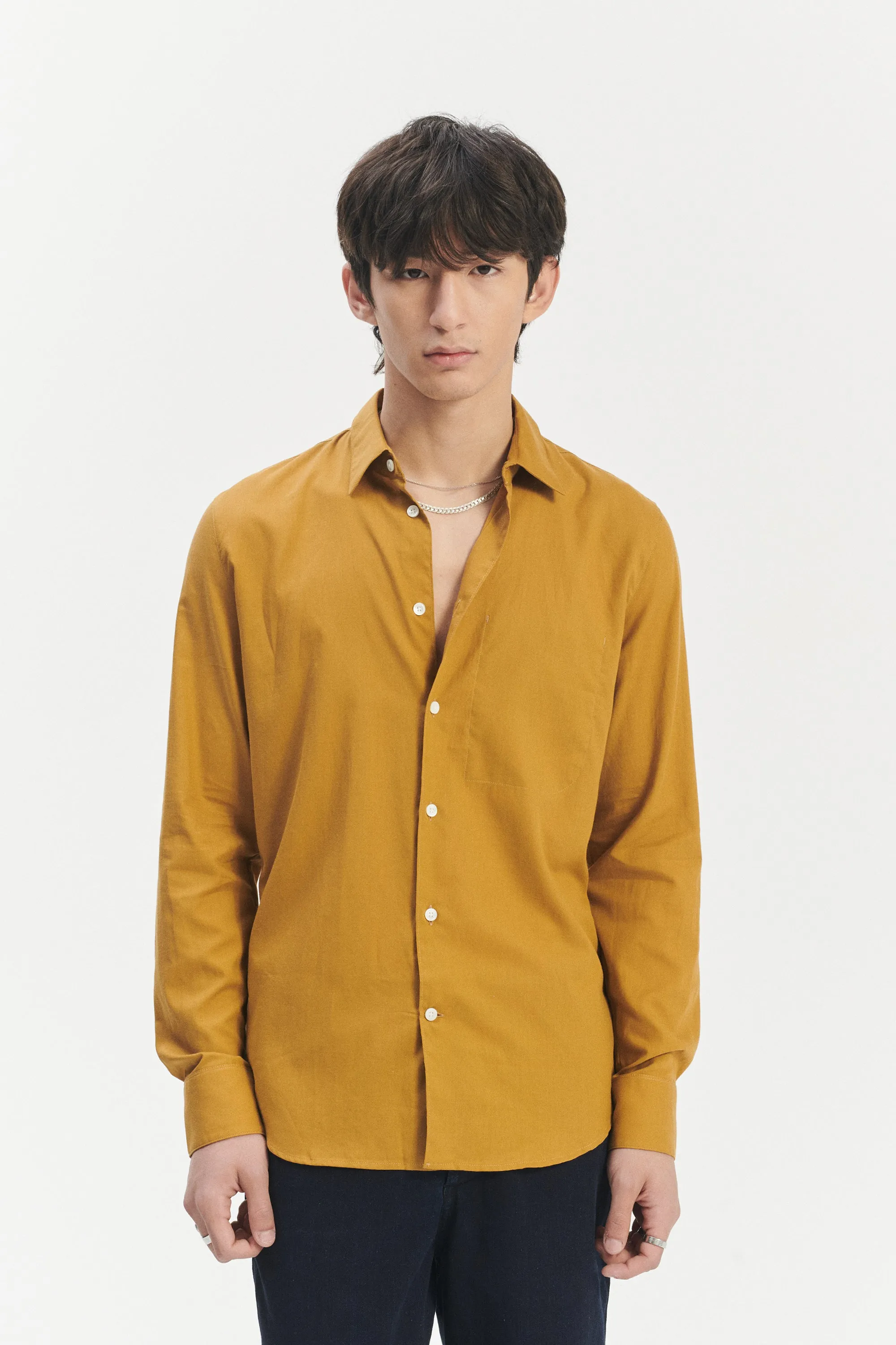 Feel Good Shirt in the Finest Italian Giza 87 Cotton Flannel sold by Delikatessen product image thumbnail 4