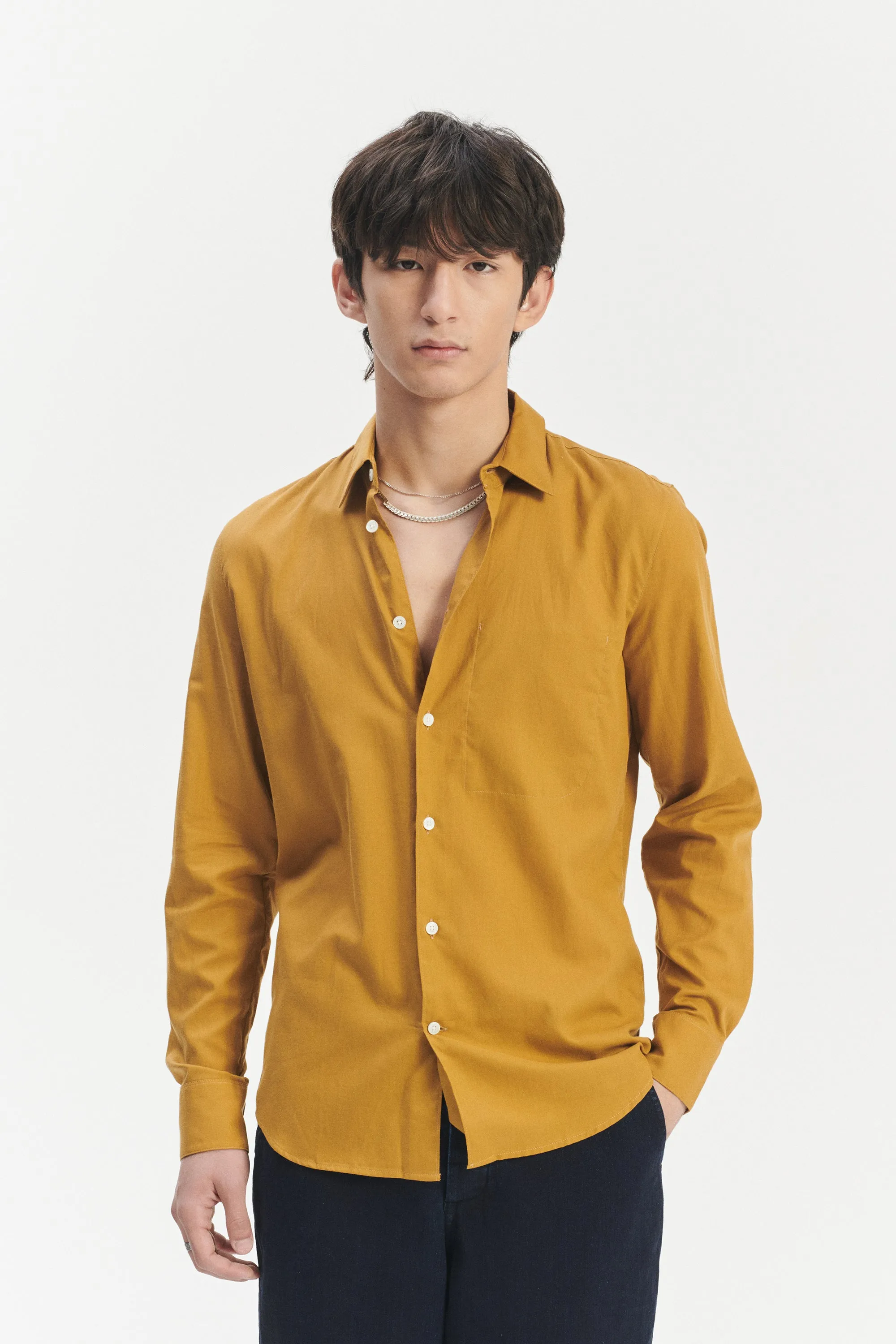 Feel Good Shirt in the Finest Italian Giza 87 Cotton Flannel sold by Delikatessen product image thumbnail 3