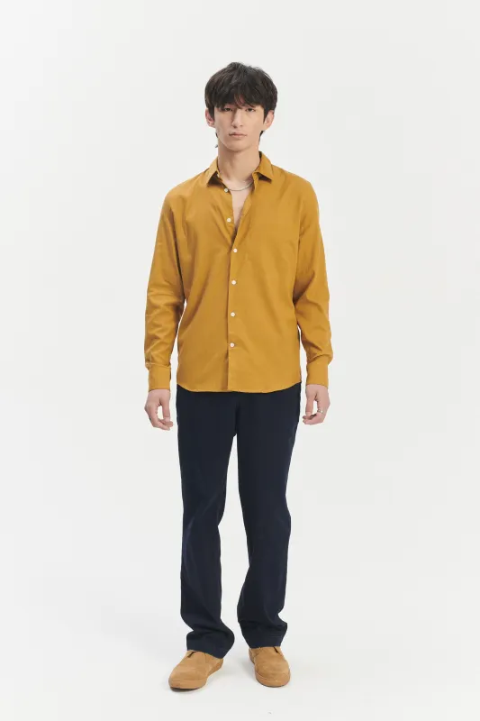 Feel Good Shirt in the Finest Italian Giza 87 Cotton Flannel sold by Delikatessen