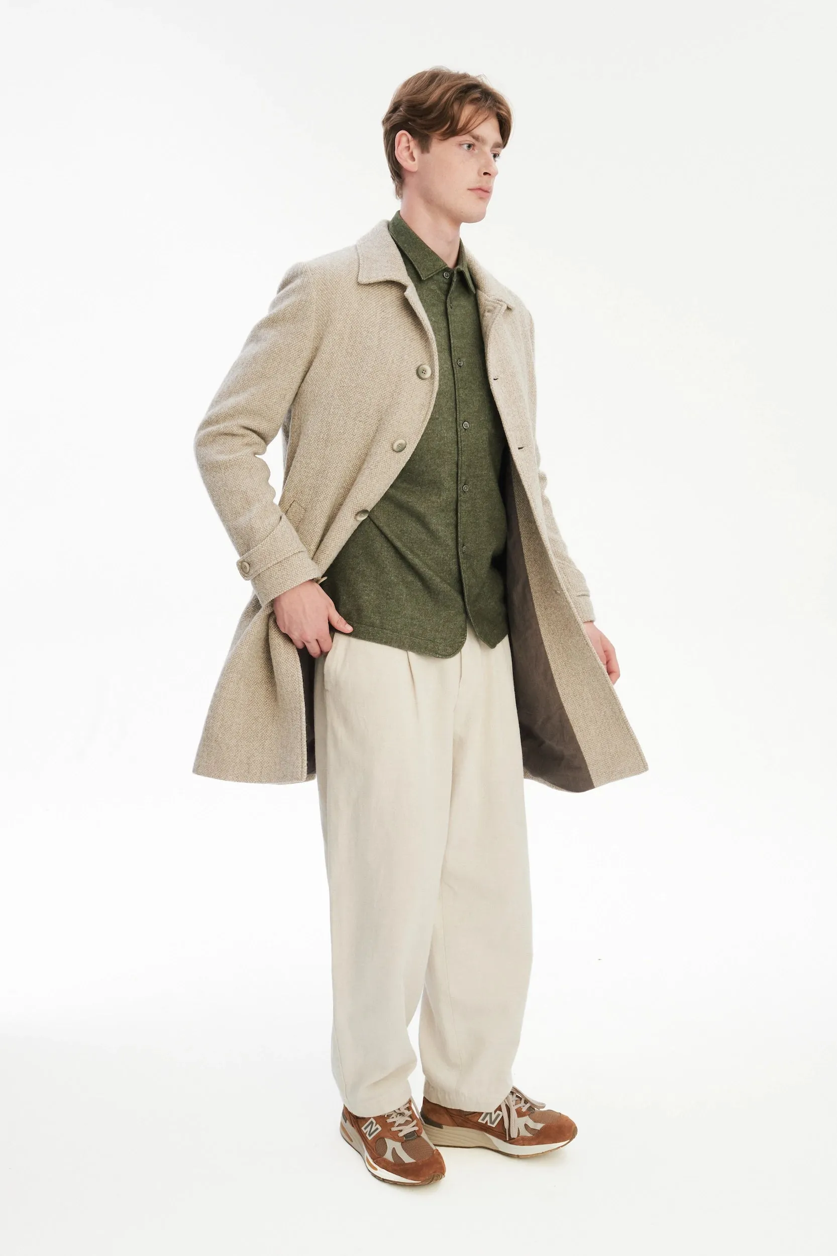 Winter Coat in a Japanese Wool with MEIDA Thermo Insulation sold by Delikatessen product image thumbnail 5