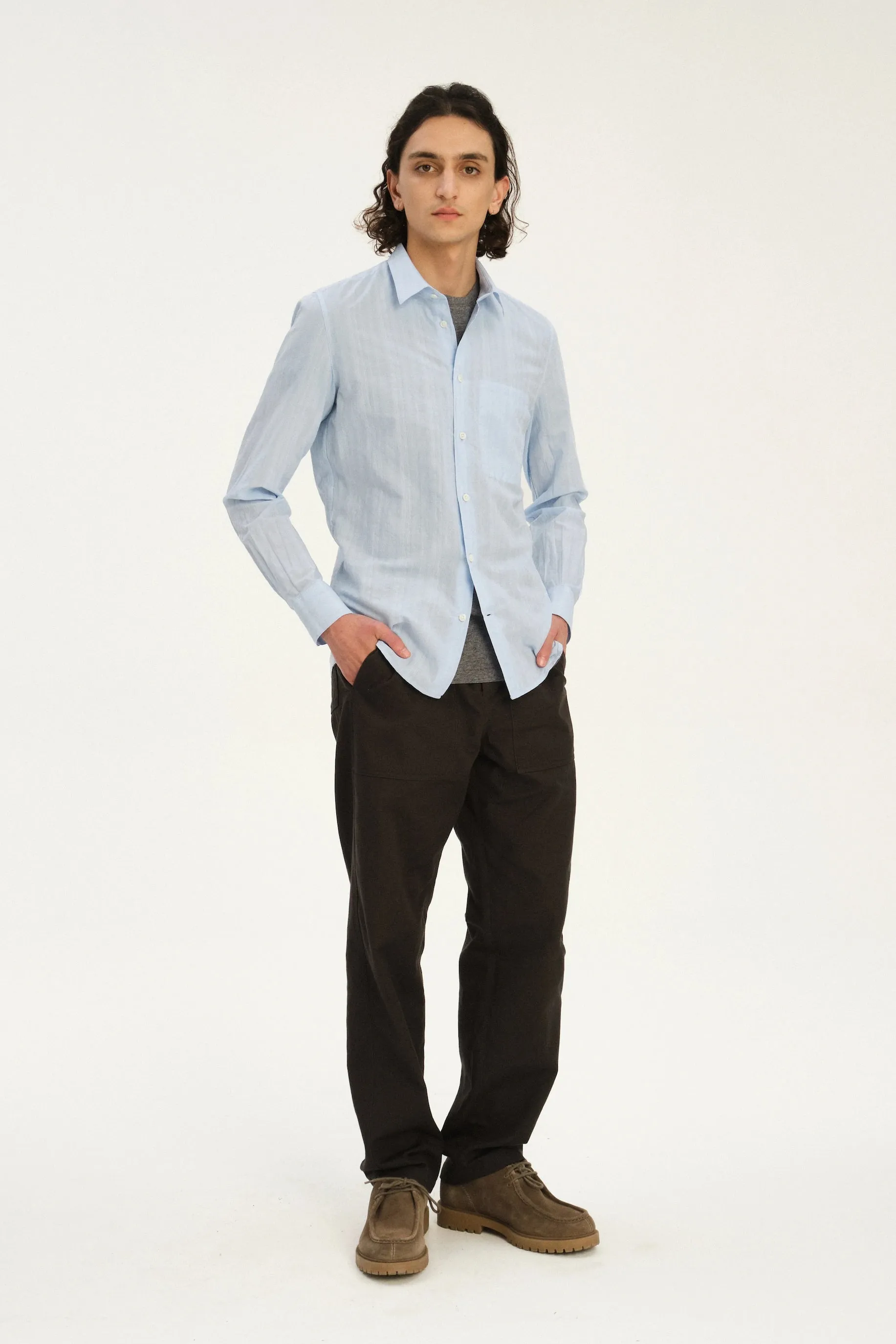 Feel Good Shirt in the Finest Italian Structural Cotton sold by Delikatessen product image thumbnail 4