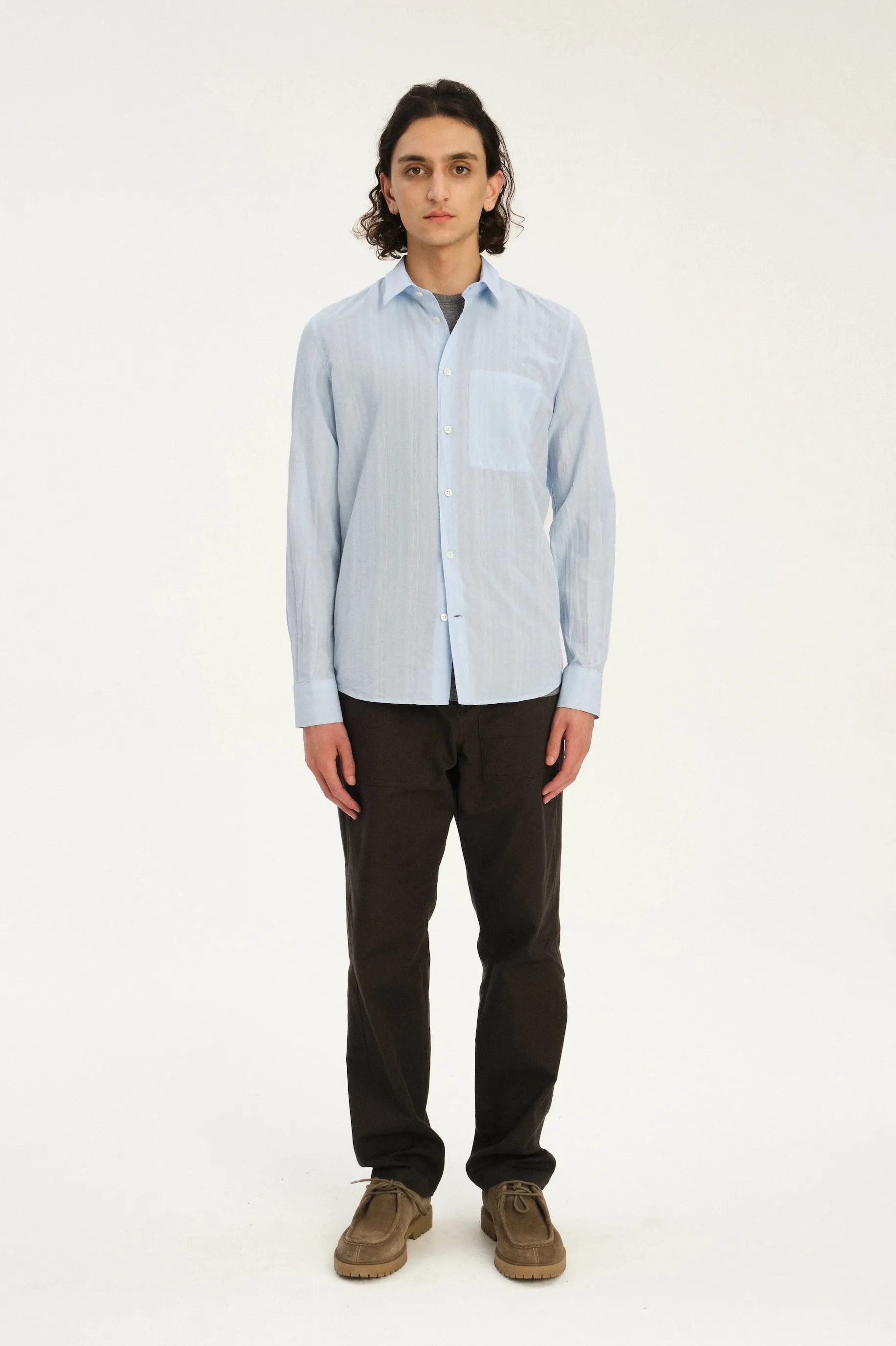 Feel Good Shirt in the Finest Italian Structural Cotton sold by Delikatessen product image thumbnail 5