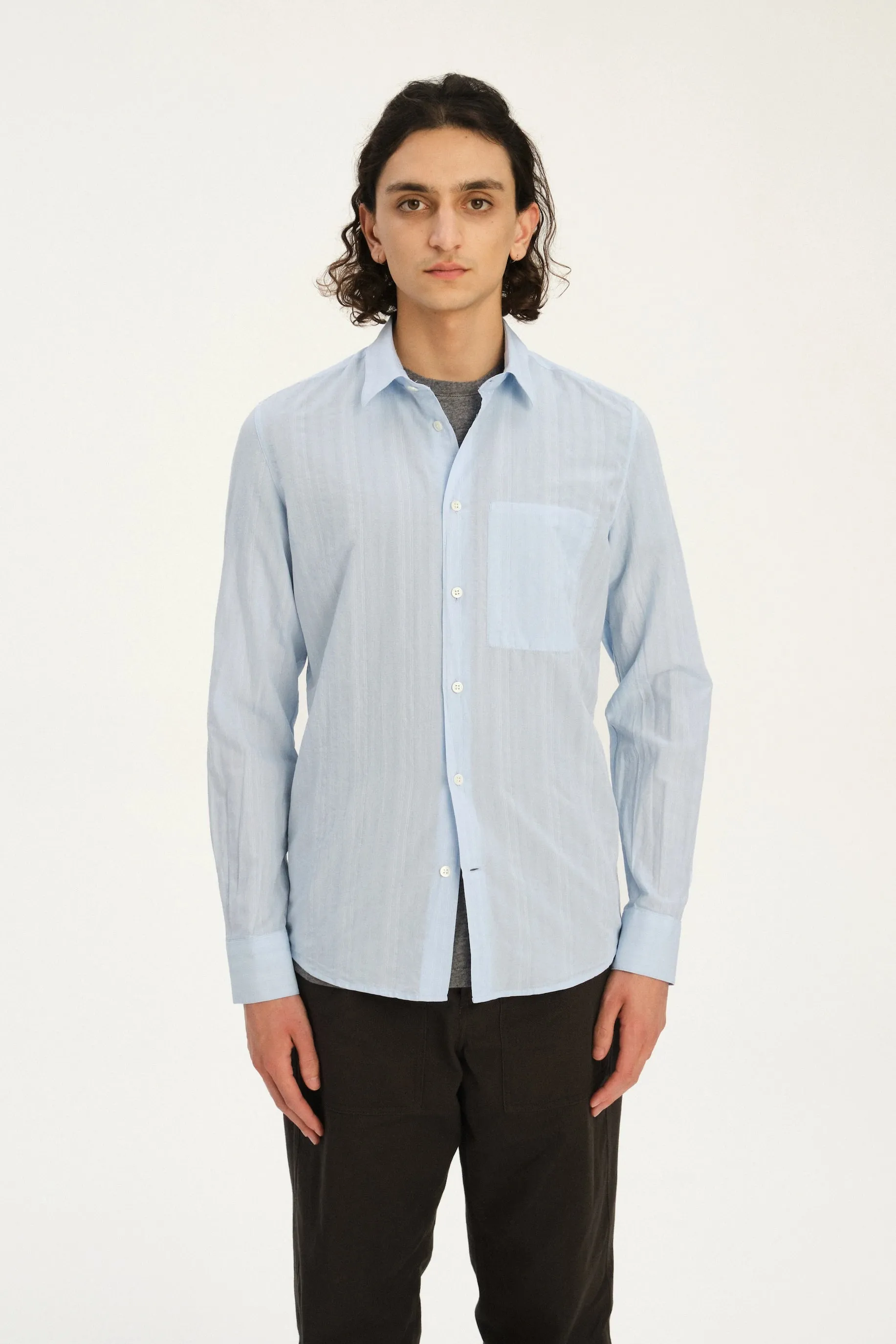 Feel Good Shirt in the Finest Italian Structural Cotton sold by Delikatessen product image thumbnail 3