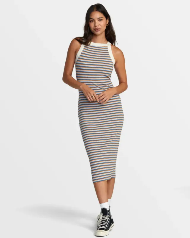 RVCA Womens Dress Careless Midi sold by Hansen Surf