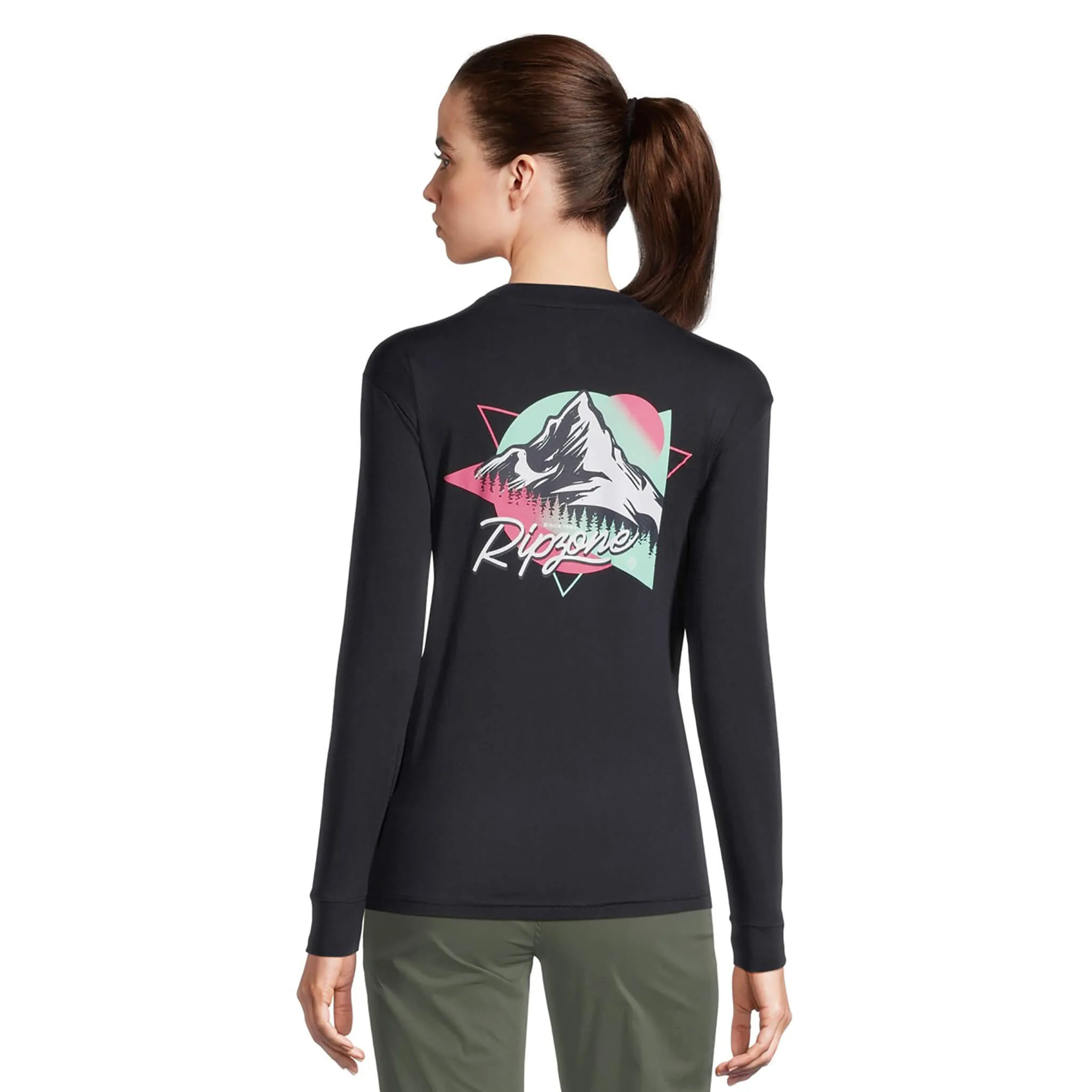 Ripzone Women's Wapta Long Sleeve Shirt - Black Beauty sold by Ripzone product image thumbnail 2