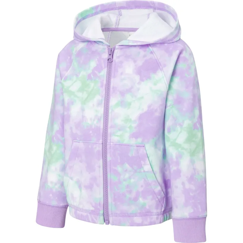Ripzone Girl's Hampton Hoodie - Purple Rose Ice Dye sold by Ripzone