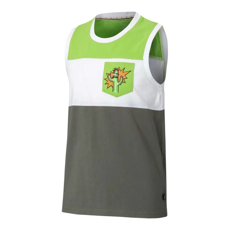 Ripzone Boys' Perrault Colourblock Tank - Green sold by Ripzone