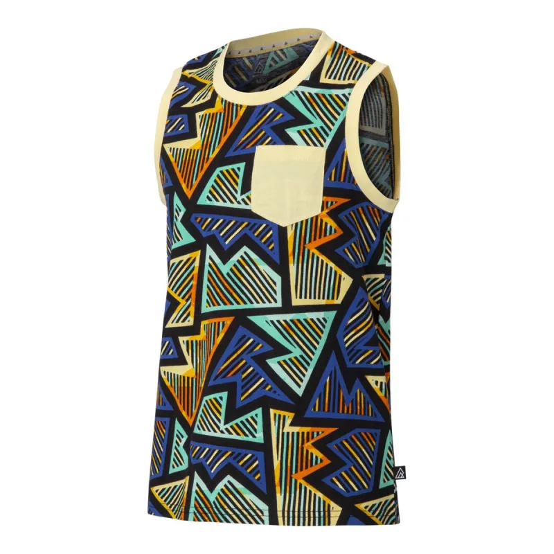 Ripzone Boys' Benson Graphic Tank - Black Graffiti Print sold by Ripzone