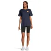 Ripzone Women's Ancaster Happyface Boyfriend T-Shirt - Black Iris sold by Ripzone