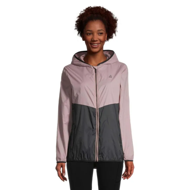 Ripzone Women's Packable Windbreaker Jacket - Mauve sold by Ripzone