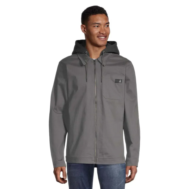 Ripzone Men's Borer Canvas Trucker Jacket - Pavement sold by Ripzone