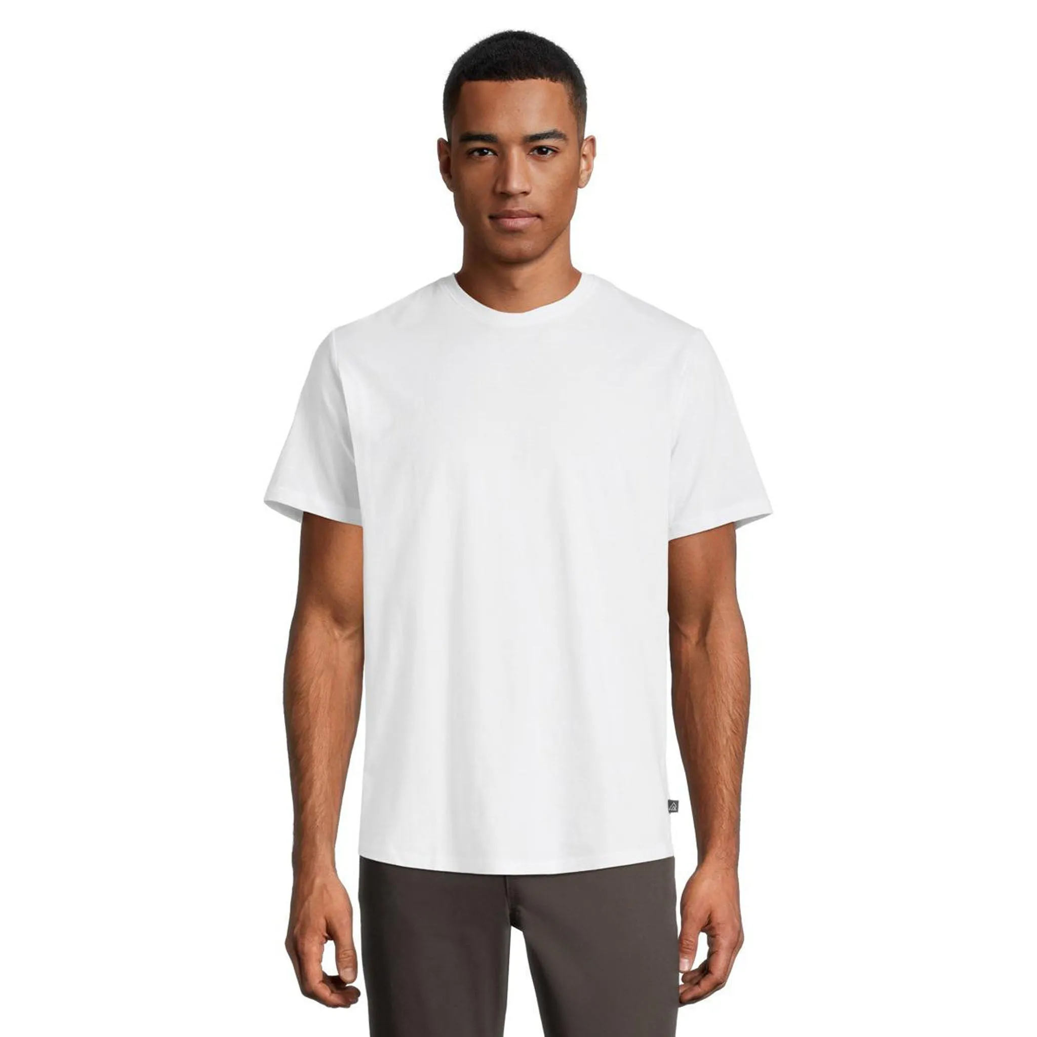 Ripzone Men's Maestro Curved Hem T-Shirt - White sold by Ripzone