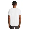 Ripzone Men's Maestro Curved Hem T-Shirt - White sold by Ripzone
