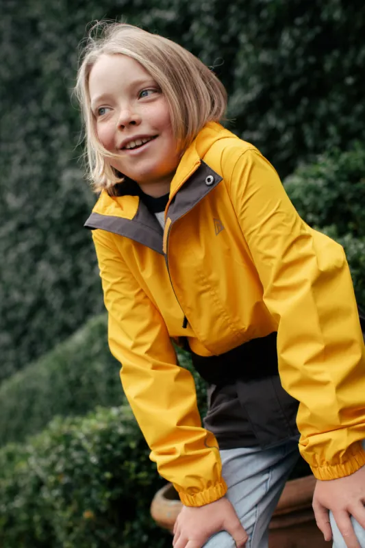 Ripzone Boys' Thunder Rain Jacket - Golden Fusion sold by Ripzone