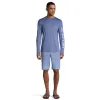 Ripzone Men's Laine Long Sleeve Rashguard - Blue sold by Ripzone