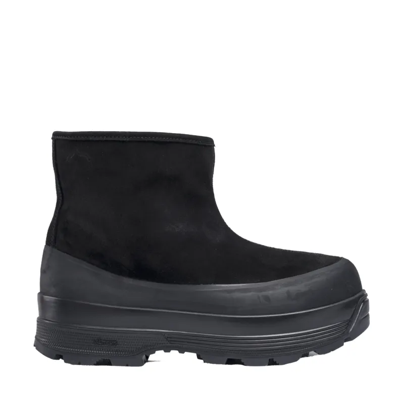 Badia Shearling Black Suede M sold by Diemme Footwear